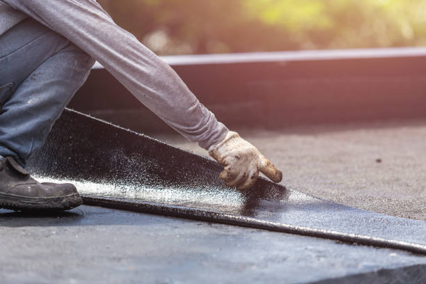 Professional Waterproofing technician working in Kent, WA